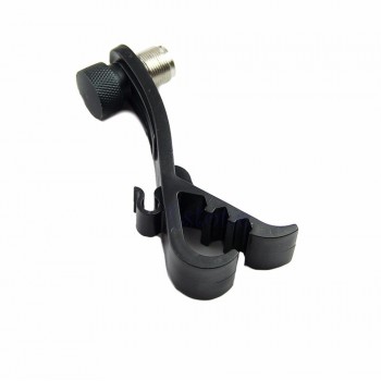 New Drum Mic Clamp Plastic Shockproof Clip Holder Rim Mount Kit Hard Groove Gear