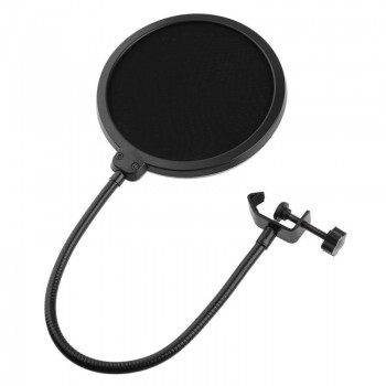ALLOYSEED Vocal Recording KTV Karaoke Microphone Arm Holde Suspension Boom Scissor Stand Holder Mic Floor Mount Support Bracket
