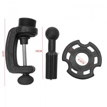 Cosmetology Mannequin Head Wigs Stand Holder Desk Clamp Adjustable Hair Tool