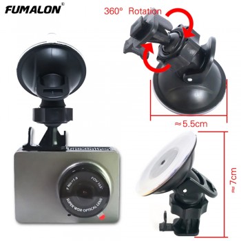 Car DVR Mount Sucker Holder Stand 360 Degree Rotation for Original xiaomi yi Car DVR Holder