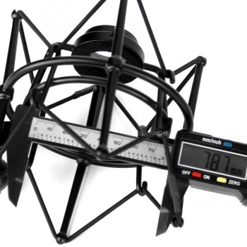 Metal Spider Microphone Shock Mount Mic Stand Shockmount For SE Electronics Gemini II RNT Studio Video Recording Computer Laptop