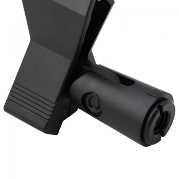 Flexible Shockmount Universal Butterfly Spring Microphone Mic Clip Holder Black