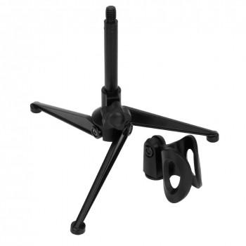 Professional Adjustable Microphone Tripod Stand Bracket Foldable Desktop Table Tops Mic Plastic Tripods Holder Stabilizer