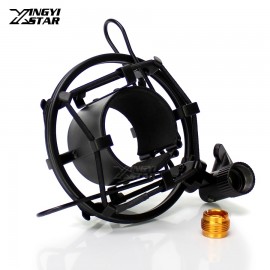 Metal Condenser Microphone Stand Shock Mount For ISK AT100 BM800 Studio Mic Holder Filter Suspension Spider Shockproof Bracket