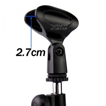 Universal Metal Desktop Handheld Microphone Stand Tripod Mic Clip Holder For Shure SM57 SM 58 Beta 58A 57A 87A 87C PGA48 PGA58