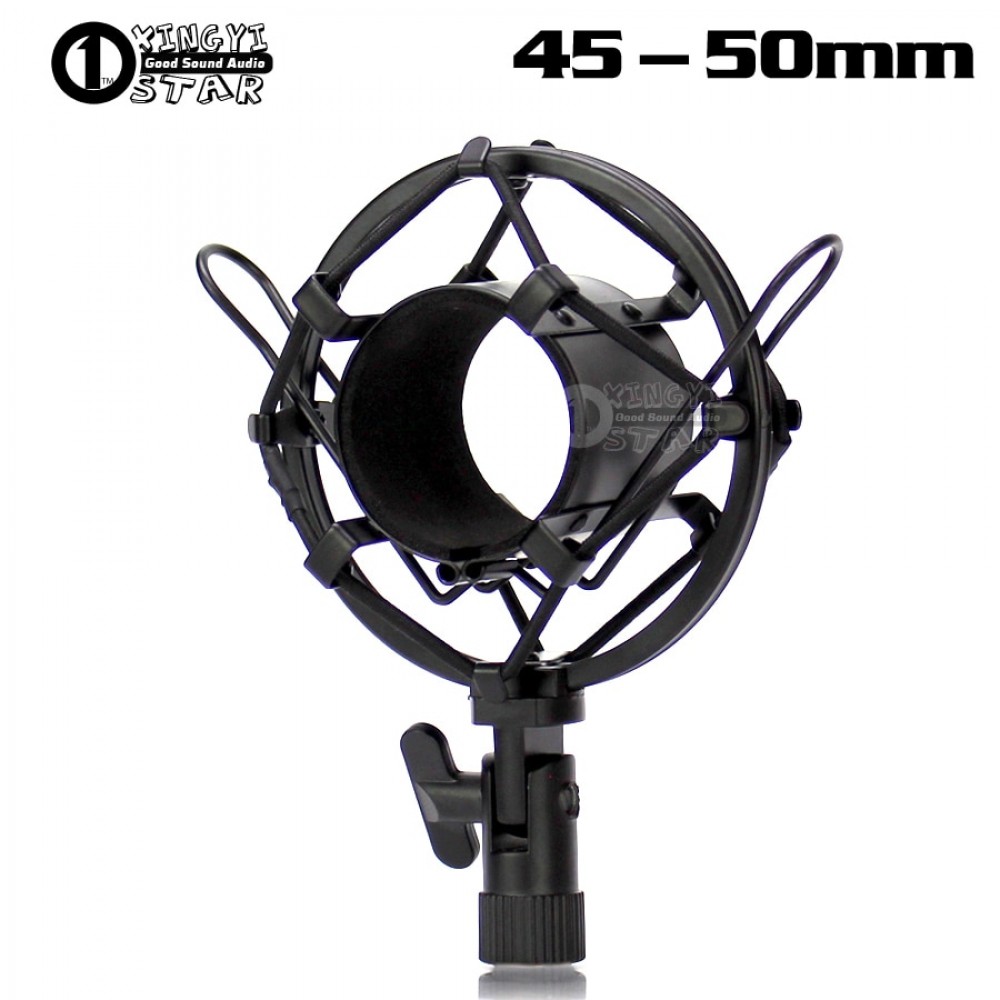 5cm Metal Spider Microphone Shock Mount Holder Shockproof Suspension Mic Stand Shockmount Clip For Audio Technica ATR2500 AE3000