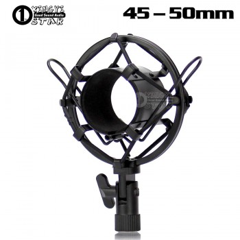5cm Metal Spider Microphone Shock Mount Holder Shockproof Suspension Mic Stand Shockmount Clip For Audio Technica ATR2500 AE3000