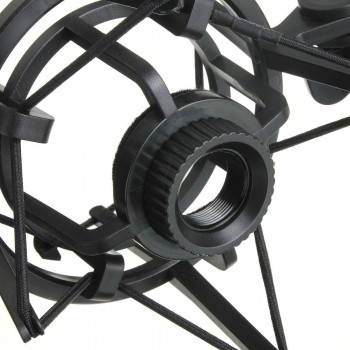 Professional microphone Stand holder with integrated microphone Mic shield filter