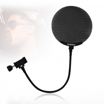 Alctron MA019B New metal screen mini pop filter for Microphones