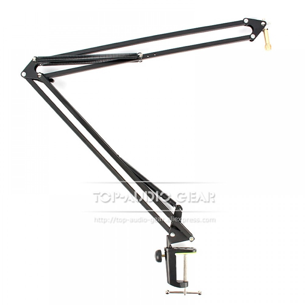 Extra Heavy Duty Suspension Scissor Arm Studio Stand For ASTON Spirit Desk Top Mic Microphone Stand Boom Clasp Holder Mike Mount