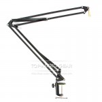 Extra Heavy Duty Suspension Scissor Arm Studio Stand For ASTON Spirit Desk Top Mic Microphone Stand Boom Clasp Holder Mike Mount