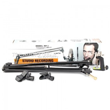 Extra Heavy Duty Suspension Scissor Arm Studio Stand For ASTON Spirit Desk Top Mic Microphone Stand Boom Clasp Holder Mike Mount