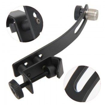 Alctron MA513 Drum Microphone Stand Adjustable Clips Set Clamps Shockproof Clip Holder Groove Gear Studio Stand