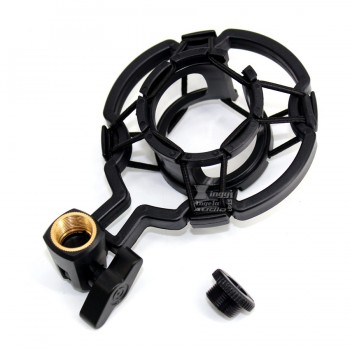 Plastic Shockmonut Studio Recording Microphone Spider Shock Mount Clip Holder Boom Mic Stand Clamp For ISK BM800 BM700 BM 800 PC