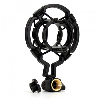 Plastic Shockmonut Studio Recording Microphone Spider Shock Mount Clip Holder Boom Mic Stand Clamp For ISK BM800 BM700 BM 800 PC
