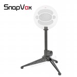 Tripod Desktop Mic Stand For Blue Snowball Ice Table Microphone Stand Boom Mike Clip Holder Mount Clamp Clasp Adjustable Height