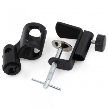 NB - 35 Professional Adjustable Metal Suspension Scissor Arm Microphone Stand Holder for Mounting on Desk Table Top