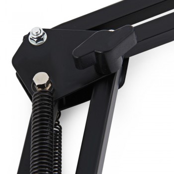 NB - 35 Professional Adjustable Metal Suspension Scissor Arm Microphone Stand Holder for Mounting on Desk Table Top