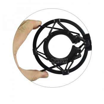 Plastics Shockmount Studio Recording Microphone Stand Spider Shock Mount Suspension Mic Holder Clip Clamp BM800 BM700 Shockproof