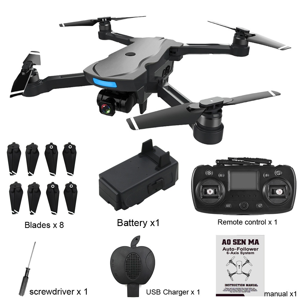 Newest CG033 Brushless 2.4G FPV Wifi HD 1080P Camera GPS Altitude Hold Quadcopter Drone Drop shipping