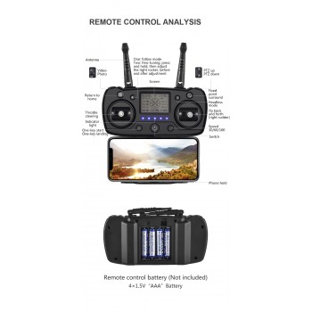 Newest CG033 Brushless 2.4G FPV Wifi HD 1080P Camera GPS Altitude Hold Quadcopter Drone Drop shipping