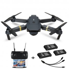 Foldable Drone with Camera HD Wide Angle Live Video Wifi RC Quadcopter Quadrocopter VS E58 720P