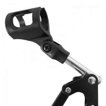 OOTDTY NB35 Microphone Foldable Tripod Table Capacitance Arm Moving Mic Stand Holder