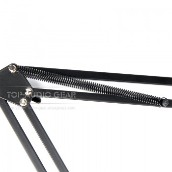 Desktop Suspension Scissor Arm Stand For Blue Yeti Nano Table Desk Top Recording Microphone Stand Boom Mic Holder Mount Clamp