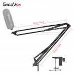 Suspension Scissor Arm Table Desk Top Desktop Tabletop Mic Stand Boom Clip Holder Mount For Blue Yeti Pro Microphone Stand