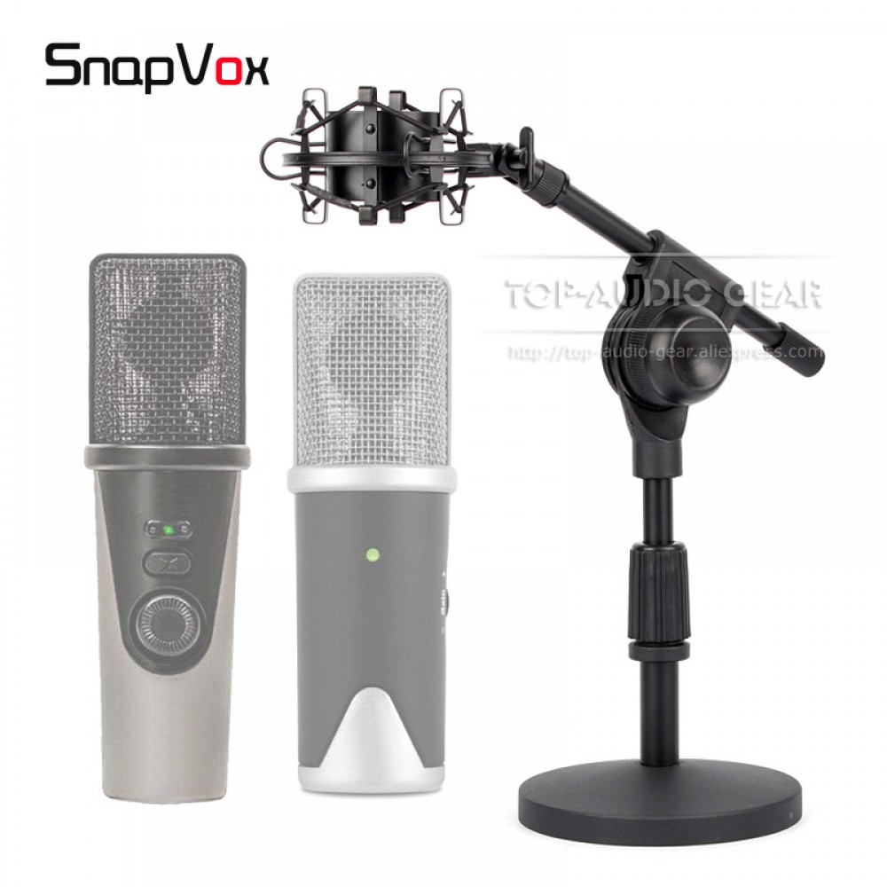 Desktop Spider Recording Microphone Suspension Shock Mount Shockproof Holder For Apogee Mic + Mic+ Plus 96k 96 k USB Mic Stand