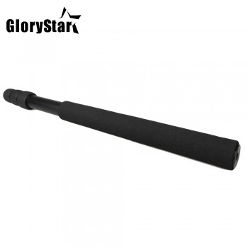 Protable Extendable Mini 2in1 Camera Monopod Zoom Microphone Boom Pole Compact Lightweight Padded Handle Twist Lock 3 Sections