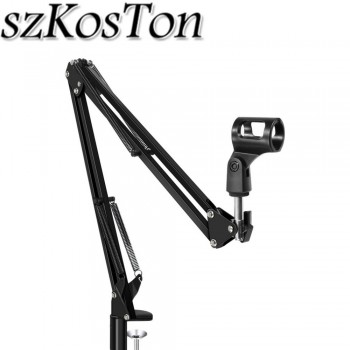 High Quality Steel Adjustable Folding Suspension Microphone Stand Holder Clip bm 800 Condenser Microphone Mount Arm Mic Stand