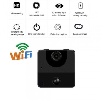 High quality Mini Camera YT003 Wireless Wifi Full HD 1080P Mini Camera IR Security Web Cam DVR  Motion De