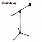 Soundking High Quality Flexible Stage Microphone Stand Tripod Floor Microphone Stand Liftable Radio microphone stand  S24