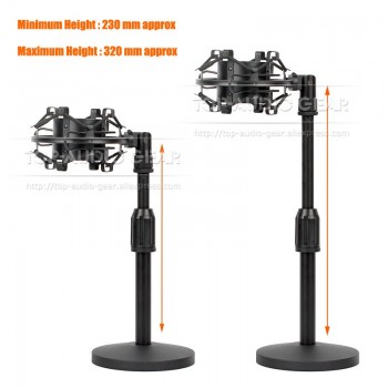 Tabletop Spider Suspension Microphone Shock Mount Holder Clip For RODE NT 1000 NT2000 NT 1000 2000 PROCASTER K2 K 2 Mic Stand