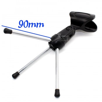 Desktop Tripod Clip Mike Clamp Desk Microphone Holder Table Boom Mic Stand Mount Suporte Microfone For SHURE SM 58 57 BETA58A PC