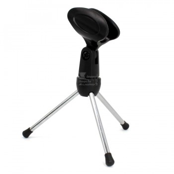 Desktop Tripod Clip Mike Clamp Desk Microphone Holder Table Boom Mic Stand Mount Suporte Microfone For SHURE SM 58 57 BETA58A PC