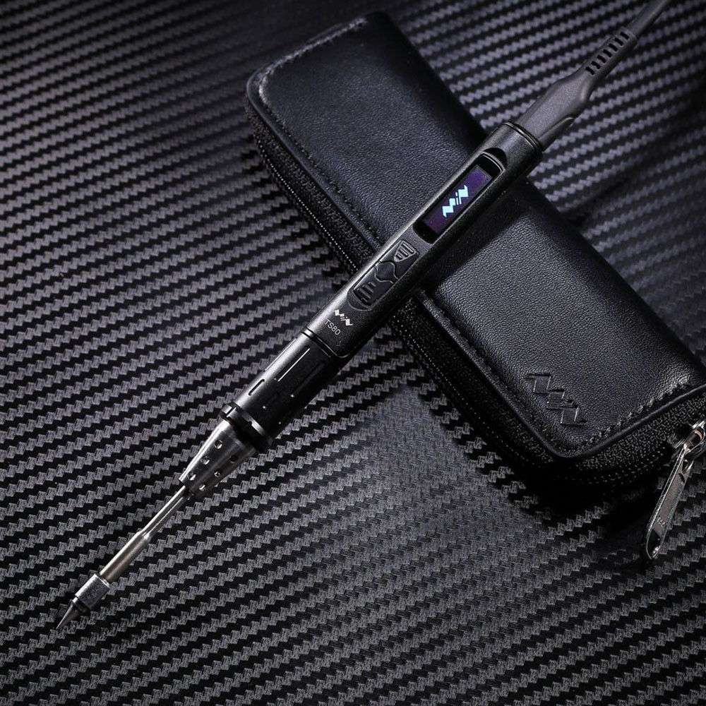 Newest OLED Mini TS80 Smart Soldering Iron Digital USB Type-C Soldering Pen Tool drop shipping