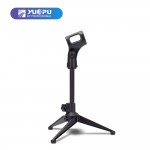 YUEPU RU-DS001 New Desktop Microphone Stand Portable Mic Holder on Computer Desk for Condenser Dynamic Microphone Support Metal