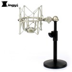 Metal Desktop Stand Microphone Spider Shock Mount Mic Holder Shockmount For Neumann Recording Studio BM800 BM700 BM 700 800 900