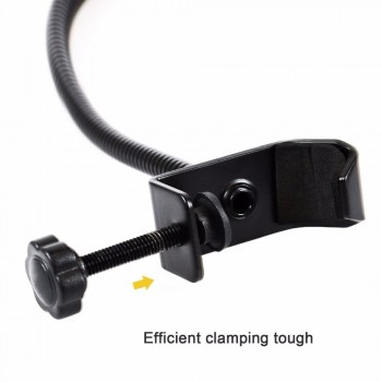Microphone Pop Filter For Blue Yeti and Any Other Microphone Dual Layered Wind Pop Screen With Flexible Gooseneck Clip