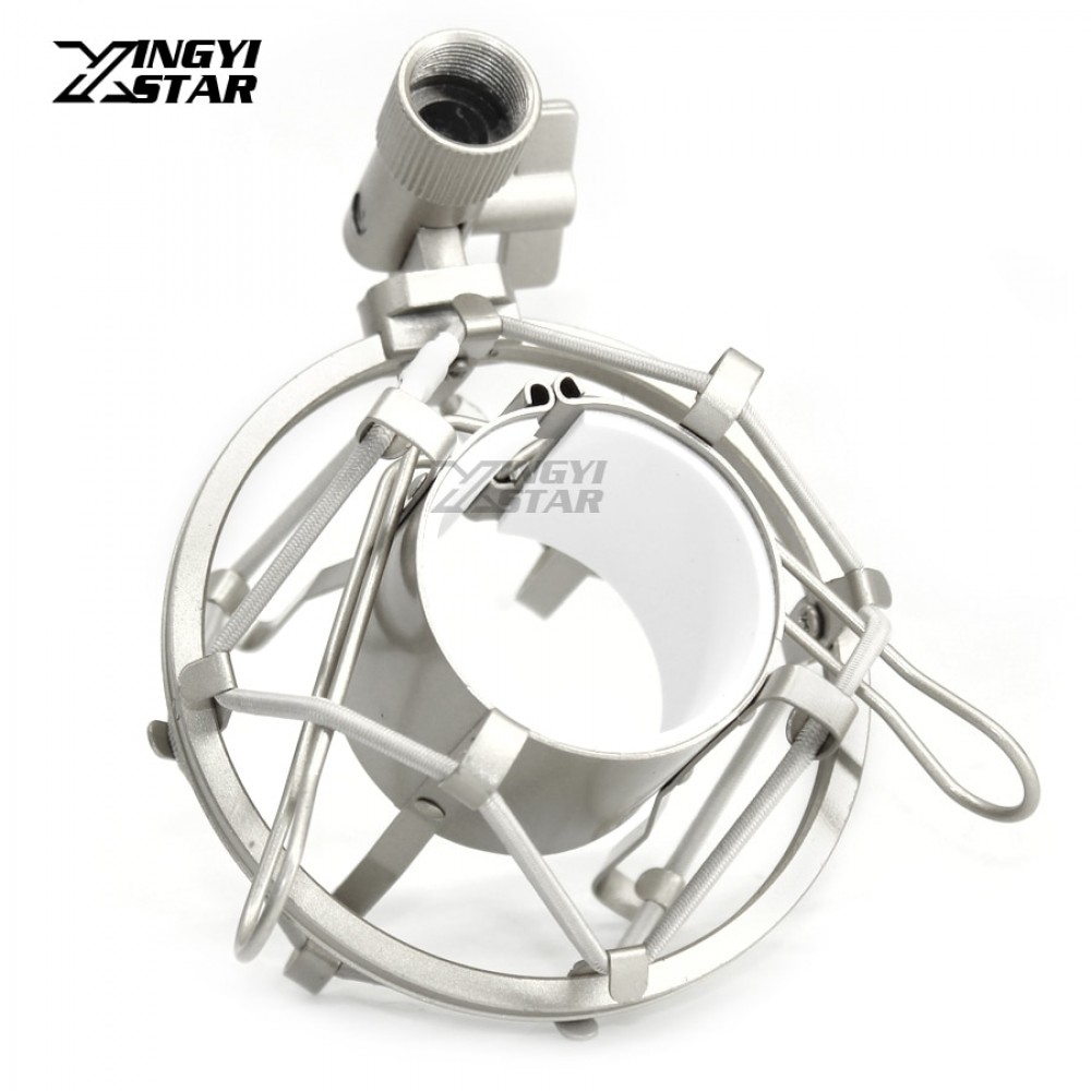 Metal Spider Microphone Stand Shock Mount Clip Mic Holder Suspension Shockproof For SE Electronics SE2200 X1 A S R D Computer PC