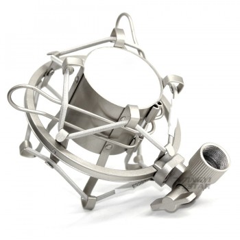 Metal Spider Microphone Stand Shock Mount Clip Mic Holder Suspension Shockproof For SE Electronics SE2200 X1 A S R D Computer PC