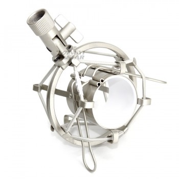 Metal Spider Microphone Stand Shock Mount Clip Mic Holder Suspension Shockproof For SE Electronics SE2200 X1 A S R D Computer PC