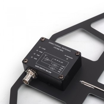 EYK EK-880 300m Directional Antenna Mic Splitter Collector Antenna Distributor Amplifier for 8 Sets Wireless Microphone System
