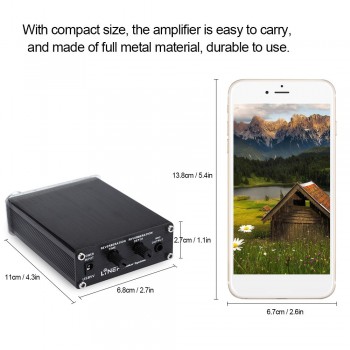 Karaoke Microphone Sound Amplifier 2 Channel for Karaoke Dynamic Microphone Mini Mic Audio Amplifier Mic Reverberation