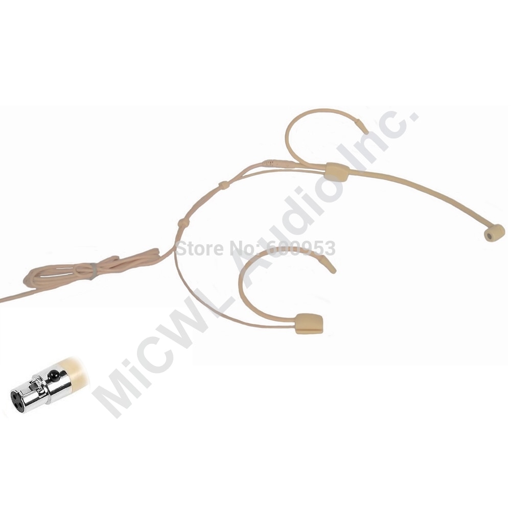 Wireless Headset Microphone for Samson Gemini AKG WMS40 KM200 WMS450 C555 Wireless Mics System beltpack transmitter 3pin mini