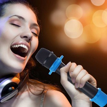 1Set Universal Silicone Microphone Skidproof Case Mic Anti-slip Base Non-skid Ring KTV Replacement Drop Resistance Circle