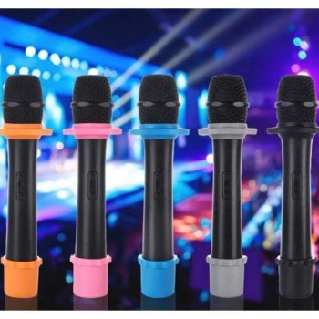 1Set Universal Silicone Microphone Skidproof Case Mic Anti-slip Base Non-skid Ring KTV Replacement Drop Resistance Circle