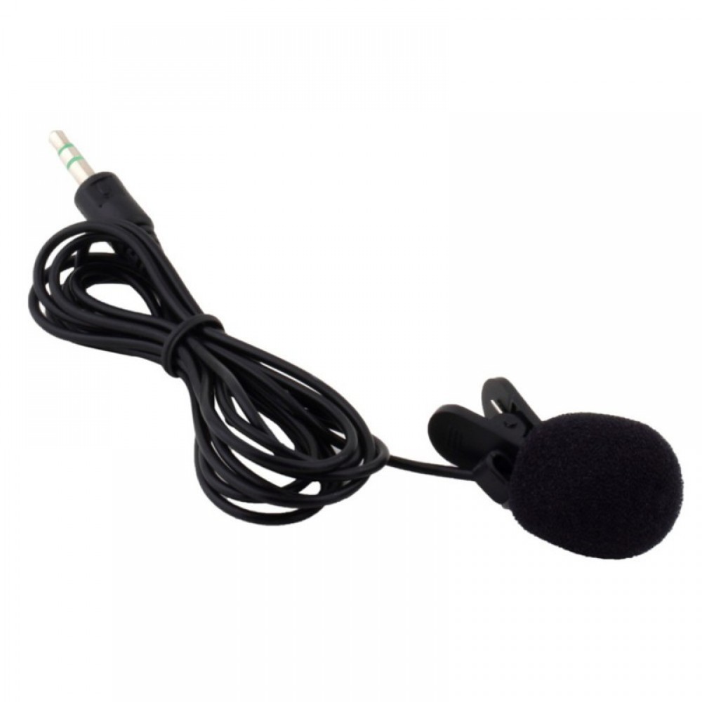 EDAL Hands Free Tie Lapel Lavalier Clip on Microphone Lecture Teaching Notebook Amplifier Microphone
